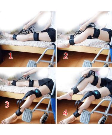 Thigh Lifter Leg Strap Lifting Foot Legs Up Adjustable Lift Feet Straps with Hand Grip Leg Lifter Assist Band with Wrist Handle Strap for Elderly and Disabled 2pcs - Buy Online on GoSupps.com