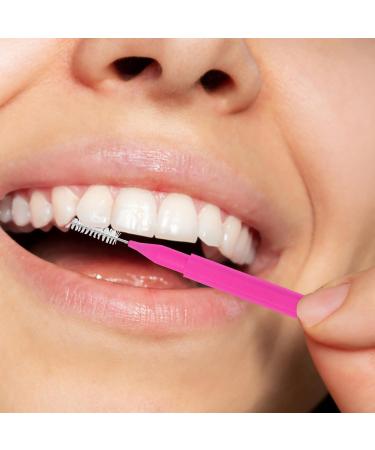 FOMIYES 100pcs Interdental Brushes - Soft Bristles & Dental Floss Heads for Ultimate Oral Care | International Shipping Available - Buy Online on GoSupps.com