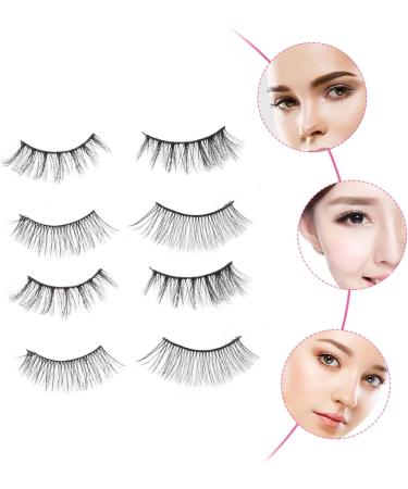 VINTORKY 20 Pairs artificial false eyelashes girl cosmetics Makeup lashes beauty kit eyelash tool grooming kit Girl Eyelashes Natural Realistic Fake Lashes Girl Makeup Eyelashes manual set - Buy Online on GoSupps.com