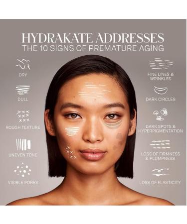 Kate Somerville HydraKate Recharging Water Cream Face Moisturiser Long Lasting Hydration with Hyaluronic Acid Recovers and Recharges Dry Skin 50ml - Buy Online on GoSupps.com