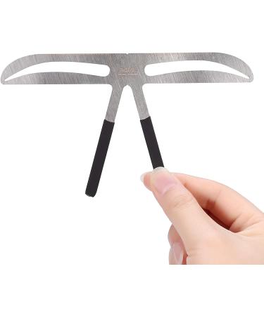 Pongnas 4 Types de R gle Sourcils Pochoir D'extension de Mesure pour Diff rents Styles de Sourcils (Sourcils ondul s) - Buy Online on GoSupps.com