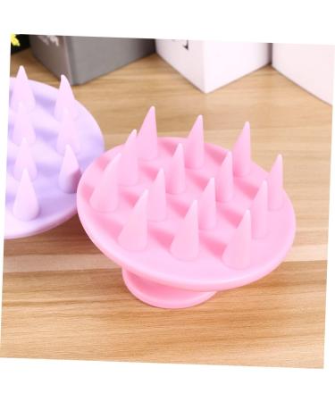 Magiclulu 6 STK Hair Massage Brushes - Silicone Shampoo Scalp Comb for Deep Cleaning & Meridian Therapy (3 Pieces) - Perfect for Hair & Skin Care - Buy Online on GoSupps.com