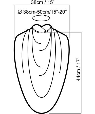 Care Designs Pashmina Scarf Adult Bib | Stylish Waterproof Clothing Protector | Reusable Elderly Bibs | Pink Dot Design - Buy Online on GoSupps.com