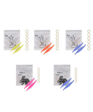 Chargenyang 1/4 3/16 Inch 500 Pack Orthodontic Elastic Rubber Bands Medium 3.5 Ounce Disposable Rubberbands Dreadlocks Hair Braids Fix Tooth Gap Free Elastic Placer for Braces