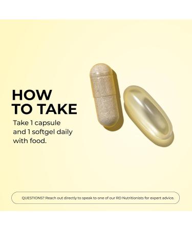 HUM Complete Prenatal Multivitamin for Women with Folate DHA and Choline 23 Nutrients for Daily Support Gluten Free Non GMO Supplement for Pre During and Post Pregnancy 30 Vegan Capsules - Buy Online on GoSupps.com