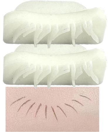 False Eyelash Stamp | Portable Eyelash Makeup Device Lower Lashes Extensions Stamp Eye Makeup Tool False Eyelashes Enhancer Basic Daily Life - Buy Online on GoSupps.com