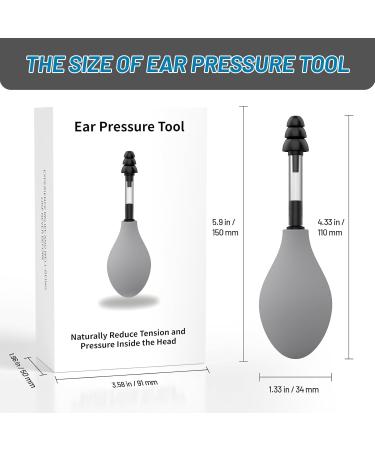 Ear Pain Relief Tool Natural Ear Pressure Relief Device Instant & Sustained Relief Migraine Instant Migraine and Headache Alleviation Through Targeted Inner Stimulation - Buy Online on GoSupps.com