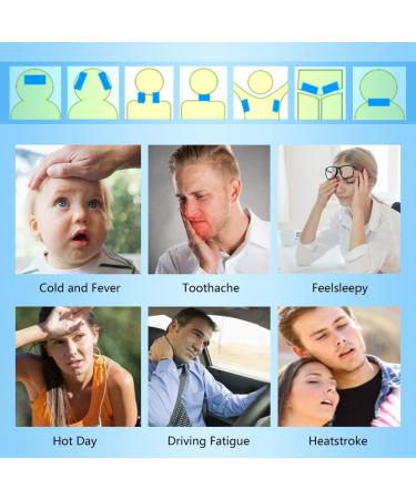 EasYeah Kid Fever Patches for Kids Fever Discomfort Instant Cooling Patch Pack of 20 - Buy Online on GoSupps.com