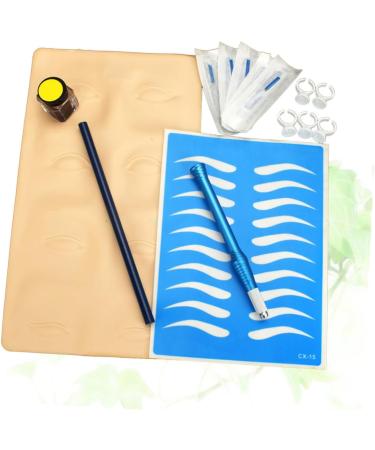 FOMIYES Pencil Ink Embroidery Manual & Pen Dark Coffee Skin Pigment Eye Eyebrow Microblading and - Buy Online on GoSupps.com