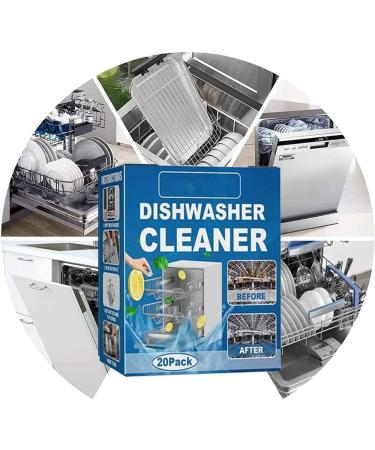 Dishwasher Tablets Dishwasher Cleaning Tablets Removes Limescale Build Up Dishwasher Cleaner for Kitchen Tableware Care Dishwasher Detergent (2box) - Buy Online on GoSupps.com