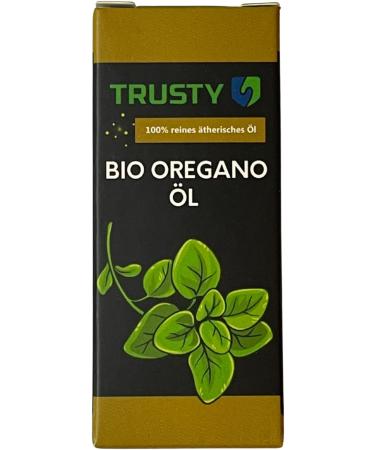 Trusty Bio Oregano Oil 20ml - 100% Pure Origanum Vulgare Essential Oil for Health & Well-Being | High-Dose Complex Distillation - Buy Online on GoSupps.com