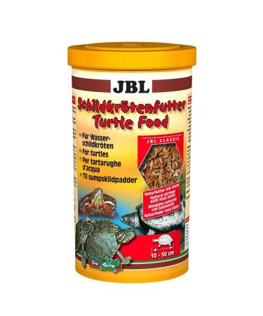 JBL Turtle Food 7036400 Natural food for water and pond turtles 1 pack (1 x 1 l) 1 l (1 pack) Single - Buy Online on GoSupps.com