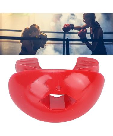 Verdant Touch Shock Mouthguard for Sports - Taste-Enhanced Protection for Football Lacrosse Hockey Basketball - Red - Buy Online on GoSupps.com