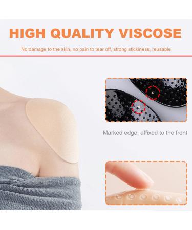 N A 4 Pairs Anti-Slip Silicone Shoulder Push-up Pads for Women Clothing | Enhancer Shoulder Pads in 3 colors - Buy Online on GoSupps.com