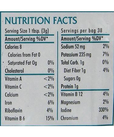 Certified Organic Dulse Flakes - Pure Vegan Sea Vegetables from Maine Coast - 4oz (Pack of 2) - Buy Online on GoSupps.com