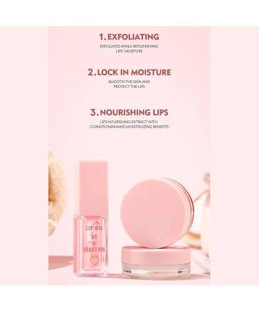 Buy Lip Care Kit - Exfoliating & Moisturizing Lip Scrub | Easy Absorption Plant Extracts | Nourishing Lip Oil | International Shipping Available - Buy Online on GoSupps.com