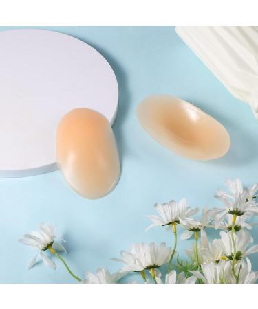 Buy 2 Pairs Silicone Anti-Slip Shoulder Pads - Invisible Non-Skidding Reusable Enhancers for Women's Clothing (Skin Color) - International Shipping Available - Buy Online on GoSupps.com