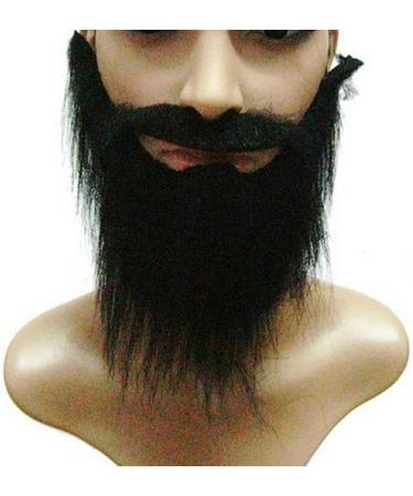 WREA Realistic Appearance Fake Beard for Halloween Cosplay and Theme Party Comfortable Fit Plush Fake Beards Mustaches - Buy Online on GoSupps.com