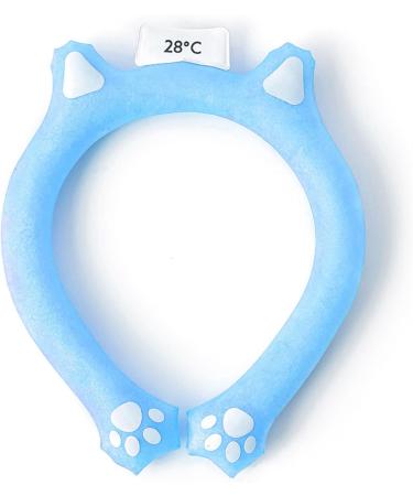 Neck Cooling Ring Cooling Gel Neck Ring PVC Hands for Indoor for Kids (Blue) - Buy Online on GoSupps.com
