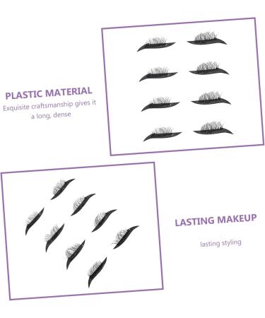 Healvian 4 Pairs Eyeliner Tape Waterproof Eye Liner Pencil Eyelashes with Eyeliner Sticker Plastic - Buy Online on GoSupps.com