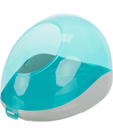 Trixie 63002 sand bath for chinchillas and degus 27 18 16 cm turquoise/grey - Buy Online on GoSupps.com