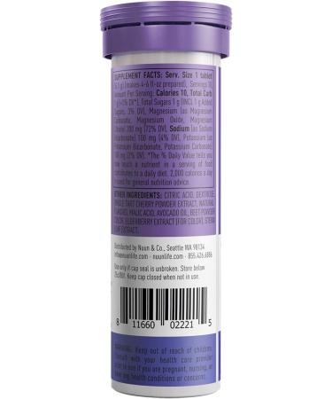 Nuun  Drink Tab Rest for Recovery BlackBerry Vanilla  10 Count - Buy Online on GoSupps.com
