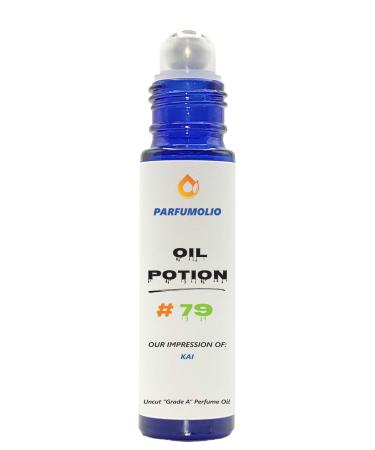 Oil Potion # 79 Inspired by Kai Women's Uncut Grade A Fragrance Body Oil Dupe Concentrated Long Lasting Roll-On 10ml / 0.33 oz