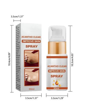 Dark Spot Corrector Set: Acantho Clear & Acanthoglow Therapy Sprays + Nigricare Oil Drops - Buy Online on GoSupps.com