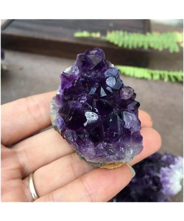 Crystal Natural Ore Irregular Amethyst Cluster Brazilian Crystal Rough Gemstone Home Decoration Reiki Stone Fish Tank 1pcs - Buy Online on GoSupps.com