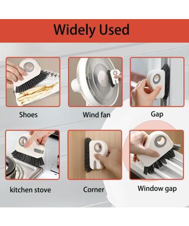 2 in 1 Groove Cleaning Brush Window Track Cleaning Tools New Window Track Deck Groove Cleaning Brush Hard Bristle Crevice Cleaning Brush for Sliding Door Track Window Sill (3pcs*b) - Buy Online on GoSupps.com