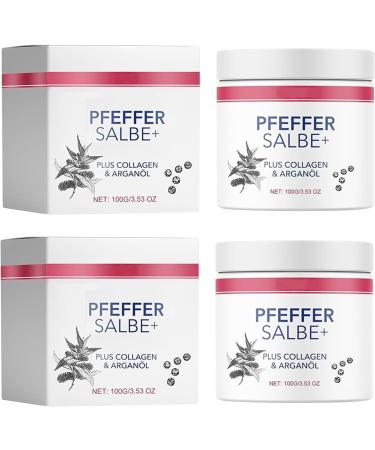 Pepper Ointment Plus 100ml - Browning & Active Relief with Collagen & Argan Oil (2 Pieces) | Best International Shipping - Buy Online on GoSupps.com