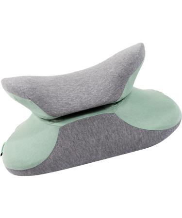 Comfortable Travel Pillows | Neck & Lumbar Support | Prevent Neck Pain on Planes & Buses - Fruit Green 38x33x15cm - Buy Online on GoSupps.com