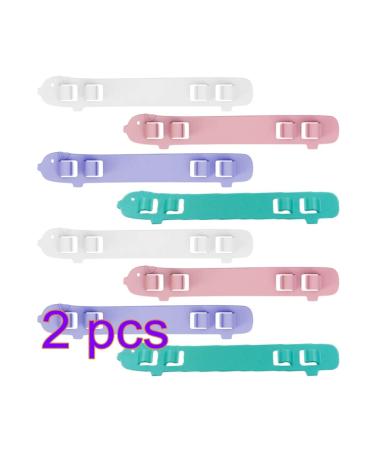 Faruta 16 pieces of mask ear belt snaps adjustable non-slip extension band for long wearing ears pressure and pain for adults children pig style
