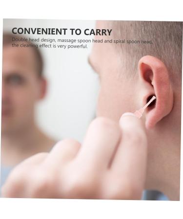 HOODANCOS 4pcs Ear Wax Kit Dual- Spiral Ear Cleaning Tools for Wax Removal Portable and - Buy Online on GoSupps.com