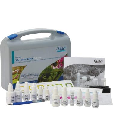 OASE 50571 Aquaactiv Water Analysis Professional Set | Comprehensive Testing for Garden Pond Koi Pond & Swimming Pool 8 Essential Water Parameters - Buy Online on GoSupps.com