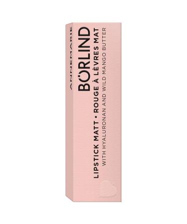 Annemarie B rlind Matt Red Lipstick - Effective Natural Beauty Vegan Hydrating & Smoothing (4 ml) - Buy Online on GoSupps.com