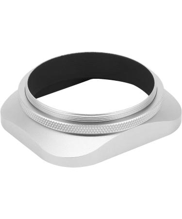 Haoge 55mm Square Metal Lens Hood with Cap for Leica APO Summicron and Summilux-R - Silver - Buy Online on GoSupps.com