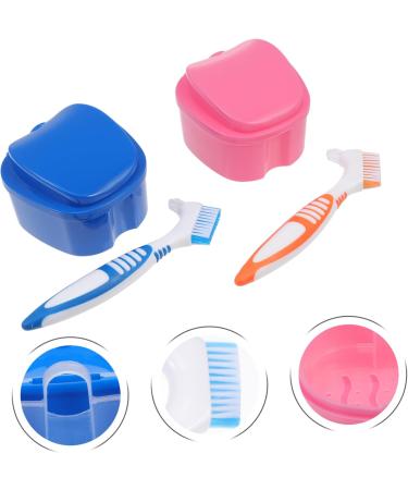 Shop Lurrose Baby Toothbrush Set & Storage Box | Travel-Friendly Prosthesis Case | Soft Fur Women s Suitcase Organizer (8.5x8.5x7cm) - International Shipping Available - Buy Online on GoSupps.com
