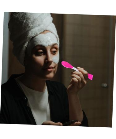 minkissy 1 Film Stick Set Brush Brush Cosmetic Brush Double-head Brush Skin Care Brush Skin Care Beauty Tool Multifunctional Silicone Brush Portable Brush Purple Plastic - Buy Online on GoSupps.com