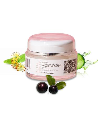 Bella V rit .- Vegan Nekter Moisturizer w/Peptides Olive Squalane Cucumber & Linder Tree Flower for luxurious silky skin Help minimize the appearance of lines wrinkles & signs of aging 1 Fl Oz