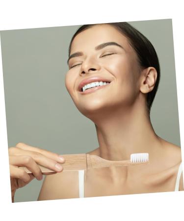 Healeved Folding Bamboo Toothbrush - Eco-Friendly Travel Toothbrush for Adults with Soft Bristles | Charcoal Stitching Khaki - Buy Online on GoSupps.com