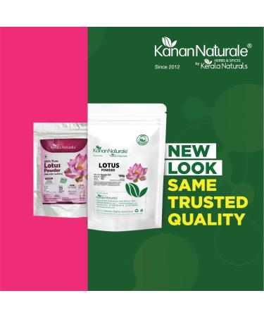 Lotus Powder (Nelumbo nucifera) 100gm - Natural Anti-Aging Face & Hair Care Fairer Complexion Radiance & Glow Skin Conditioner - Buy Online on GoSupps.com