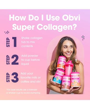 Obvi Multi-Collagen Super Protein Powder (Chocolate Cereal 14 Oz) | Keto-Friendly Gluten and Dairy Free | Hydrolyzed Grass-Fed Bovine Collagen Peptides | Supports Gut Health,Healthy Hair Skin,Nails 14 Ounce (Pack of 1) - Buy Online on GoSupps.com