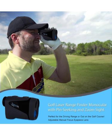 SereneLife Advanced Golf Laser Rangefinder - Waterproof Digital Range Finder with Pinsensor Technology, 540 Yard Accuracy - Buy Online on GoSupps.com