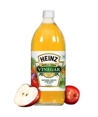 Heinz All Natural Apple Cider Vinegar 16 fl oz Bottle | 5% Acidity - Buy Online on GoSupps.com