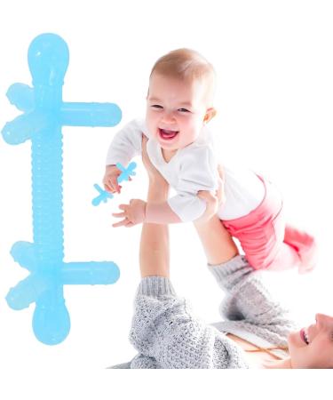 Goowafur Silicone Biting Toys for Children | Multi-Bit Bite Rings for 3-12 Months | Dental Relief Teething Toys - Buy Online on GoSupps.com