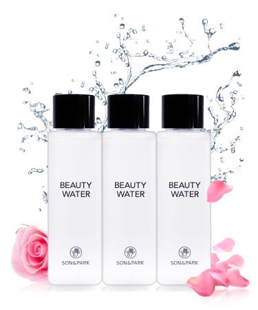 SON&PARK Beauty Water Mini 3Pack Set 60ml (2.02 fl.oz)| Travel Size Multi-Purpose Toner for Pore Treatment & Oil Control Hydrating Exfoliating Skincare Daily Cleansing Witch Hazel Rose & Lavender Oil