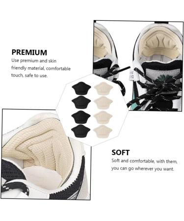 NOLITOY 4 Pairs Unisex Heel Pads - Protective Cushion for Sports Shoes | Anti-Wear Abrasion-Proof Heel Support - Buy Online on GoSupps.com