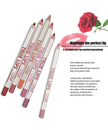 12-Piece Waterproof Lip Liner Set for Long-Lasting Color - Variety of Shades - Buy Online on GoSupps.com