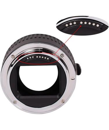 INSEESI Auto Focus Macro Extension Tube for Canon EOS Cameras - Compatible with Rebel t6, t6i, 80d, t7i, 5d Mark iv, 6d Mark ii - Black/Red - Buy Online on GoSupps.com